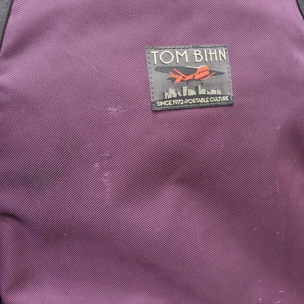 Tom Bihn Pop Tote in an Aubergine purple